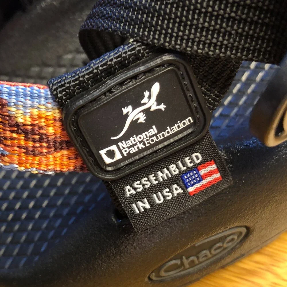 Chaco Z/2 Adjustable Cloud Sandals 9 Limited Edition National Park Foundation - Picture 8 of 11